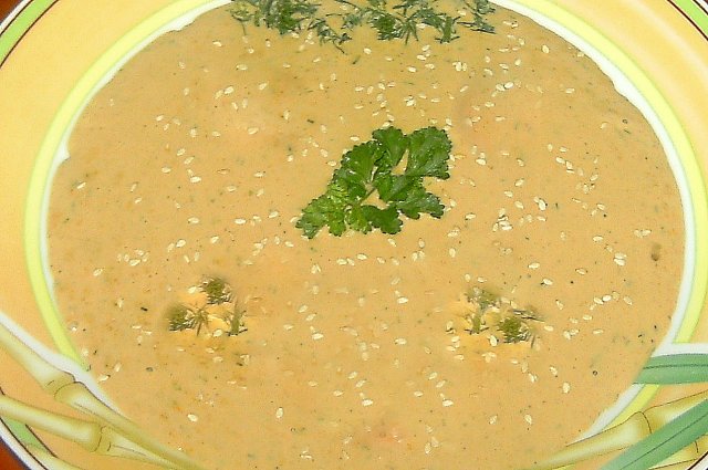 Печеночный суп-пюре
