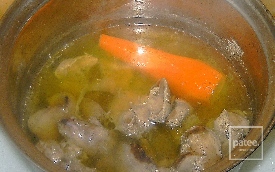 Печеночный суп-пюре - Шаг 1