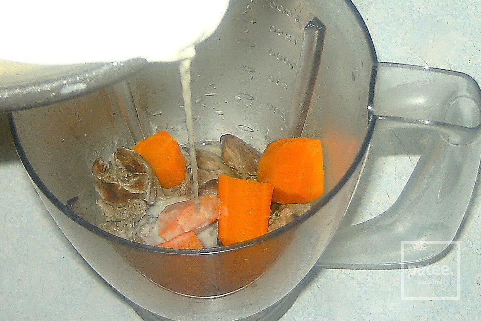 Печеночный суп-пюре - Шаг 4