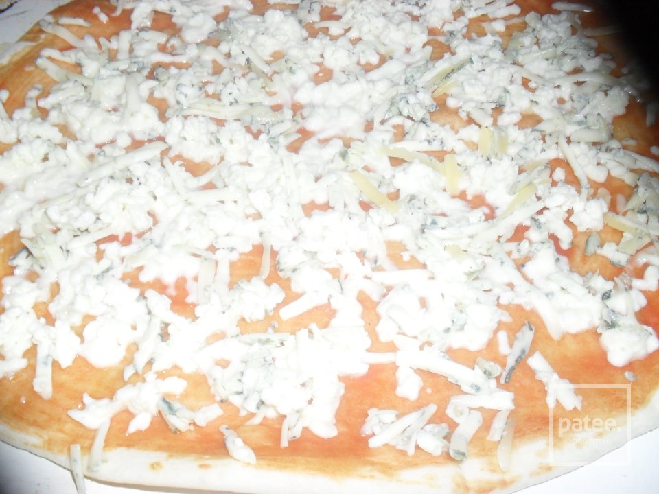 Пицца 3 сыра - Шаг 4