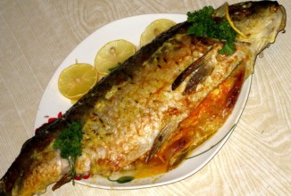 Карп запеченый