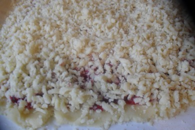 Тертый пирог - приготовление