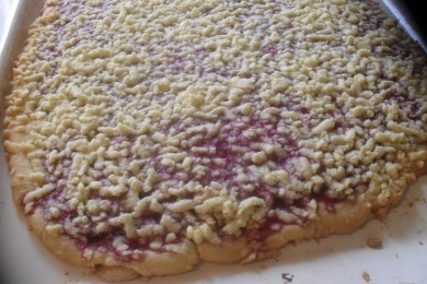 Тертый пирог - приготовление