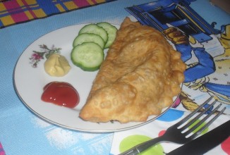 Чебуреки с бараниной