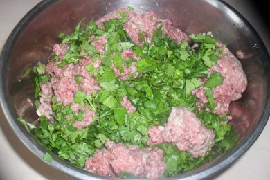 Чебуреки с бараниной - приготовление