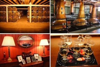 Вискикуренные заводы Cardhu и  Johnnie Walker Black Label  Шотландии