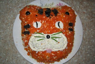 Салат "Тигренок"