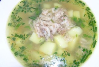 Суп из консервированной рыбы