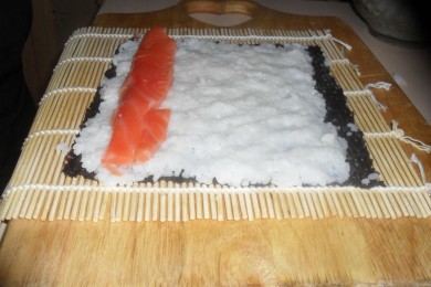 Роллы - приготовление