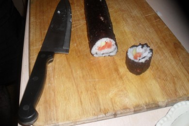 Роллы - приготовление