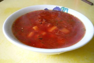 Вегетарианский борщ