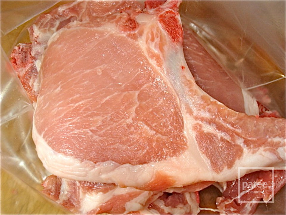 Свиные отбивные - Шаг 1