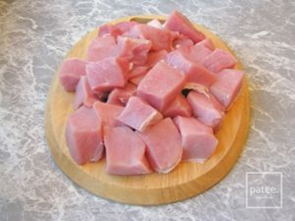 Шашлык в розовом соусе - Шаг 1