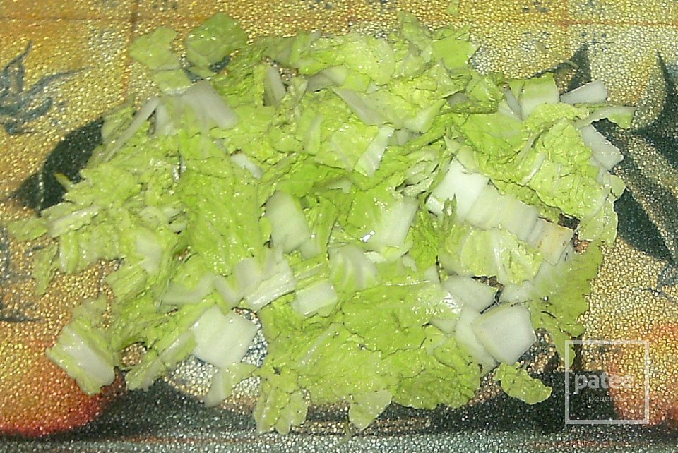 Салат с пекинской капустой - Шаг 4