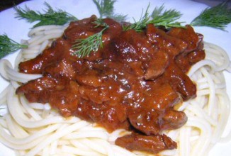 Говядина в вине