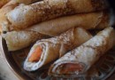 Блины с форелью