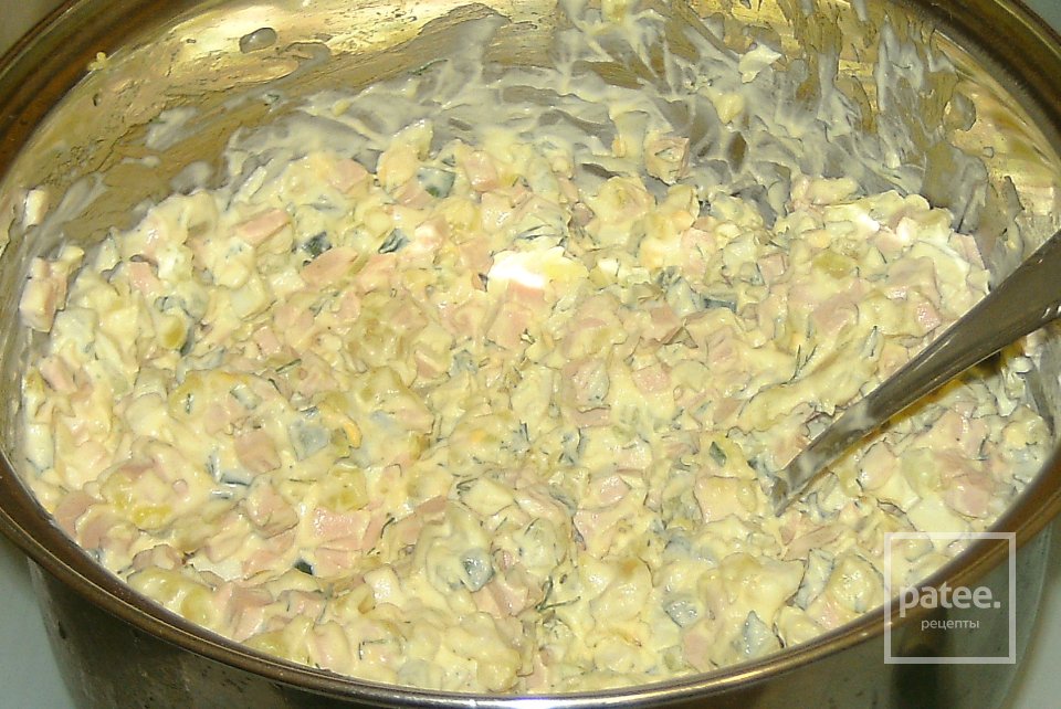 Окрошка на молочной сыворотке - Шаг 5