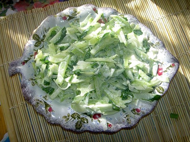 Салат из редьки