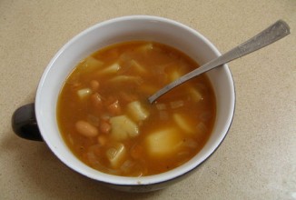 Суп с фасолью