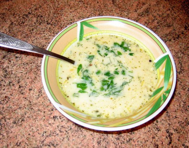 Сырный суп