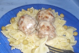 Тефтели в сливочном соусе