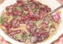 Салат из красной фасоли