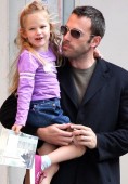 Бен Аффлек и дочь Виолетта