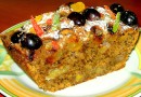 Виноградно-ореховый пирог