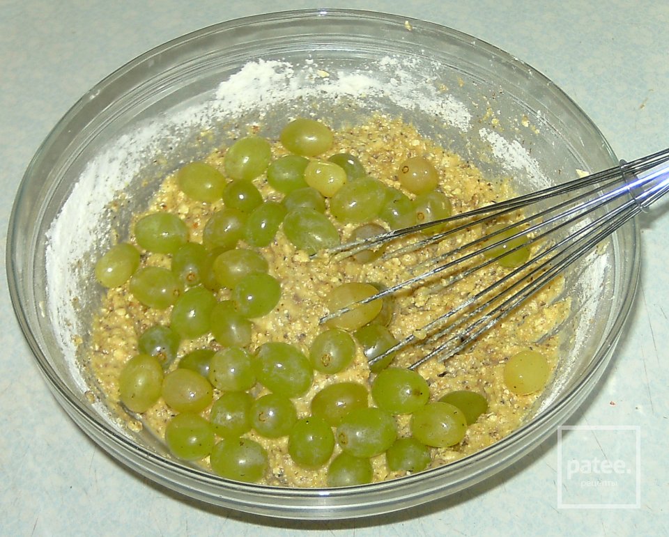 Виноградно-ореховый пирог - Шаг 6