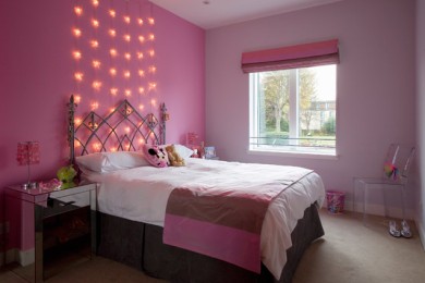 Розовое царство: создаем детскую комнату