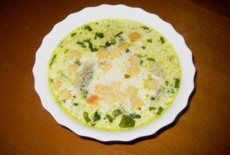 Сырно-грибной суп