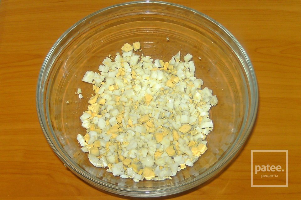 Салат с грибами и фасолью - Шаг 1