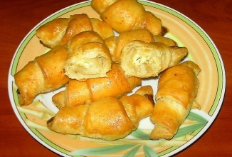 Рогалики с адыгейским сыром