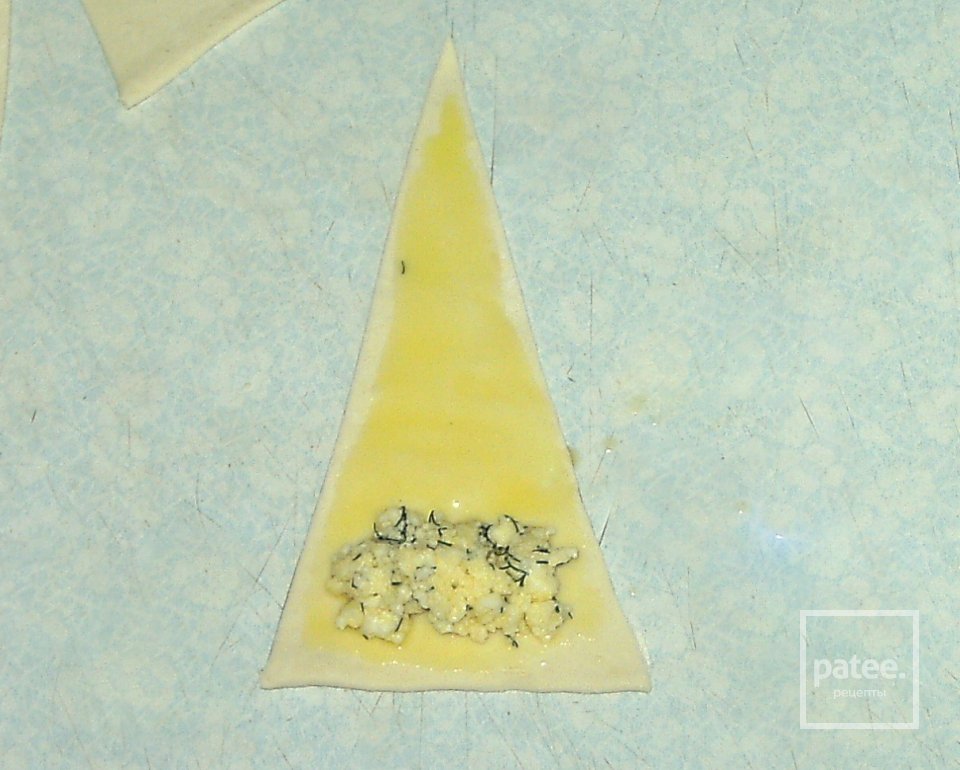 Рогалики с адыгейским сыром - Шаг 5