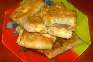 Закуска из лаваша