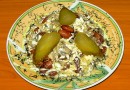 Салат с красной фасолью