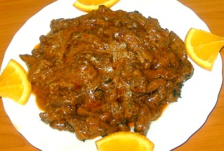 Бефстроганов из говядины