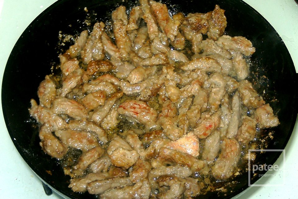 Бефстроганов из говядины - Шаг 3