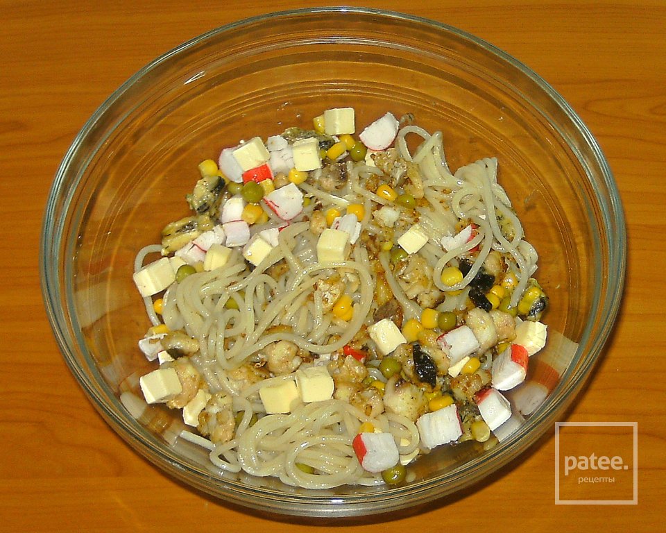 Салат из спагетти - Шаг 6