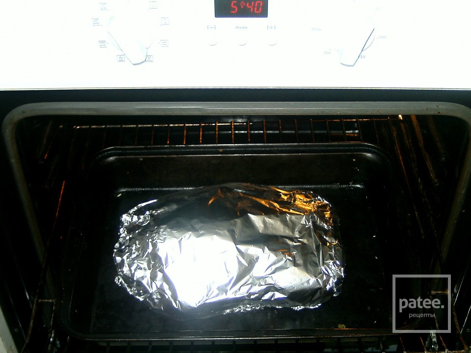 Голень индейки с картофельными грибочками - Шаг 7