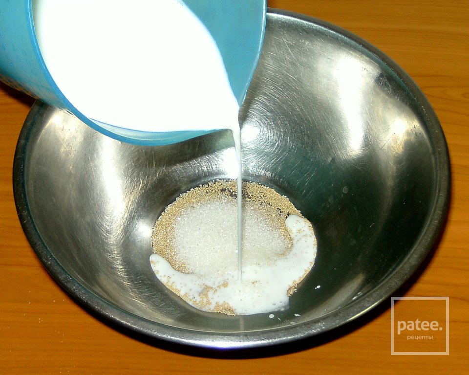 Домашний батон с кунжутом - Шаг 1