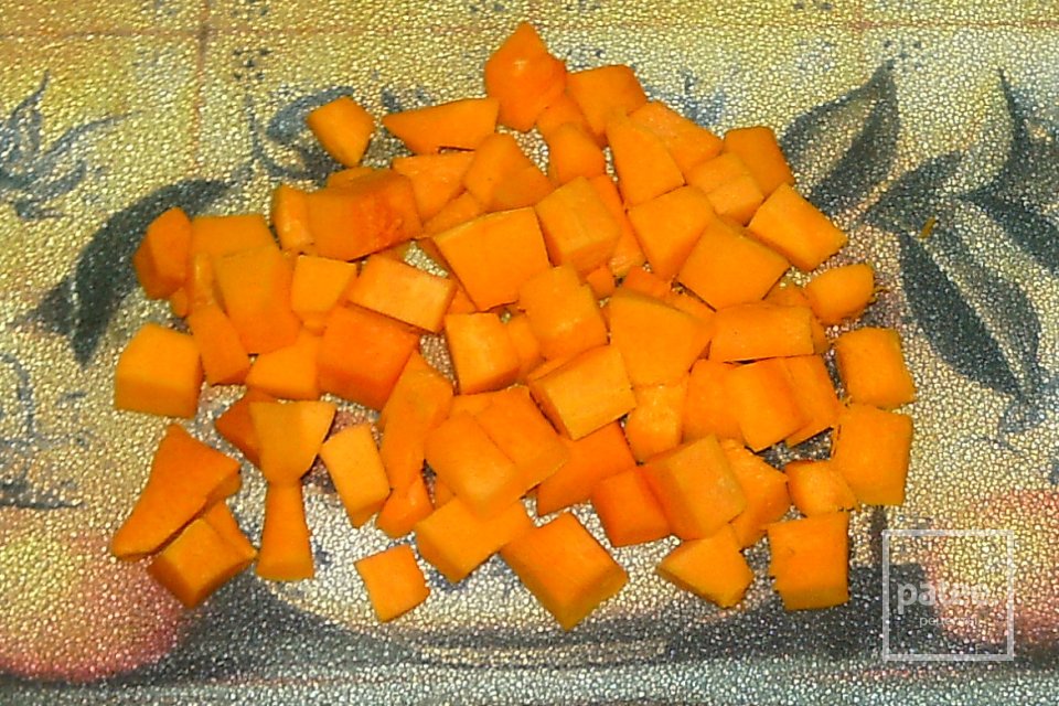 Овощной суп из тыквы - Шаг 1