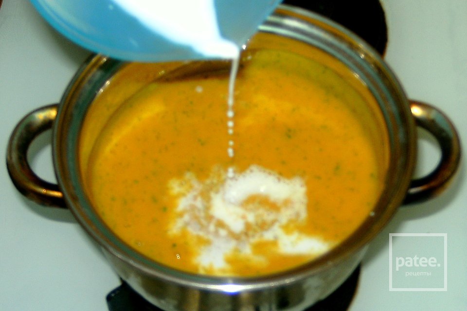 Овощной суп из тыквы - Шаг 7