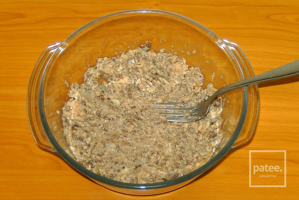 Слоеный пирог с сардинами - Шаг 1