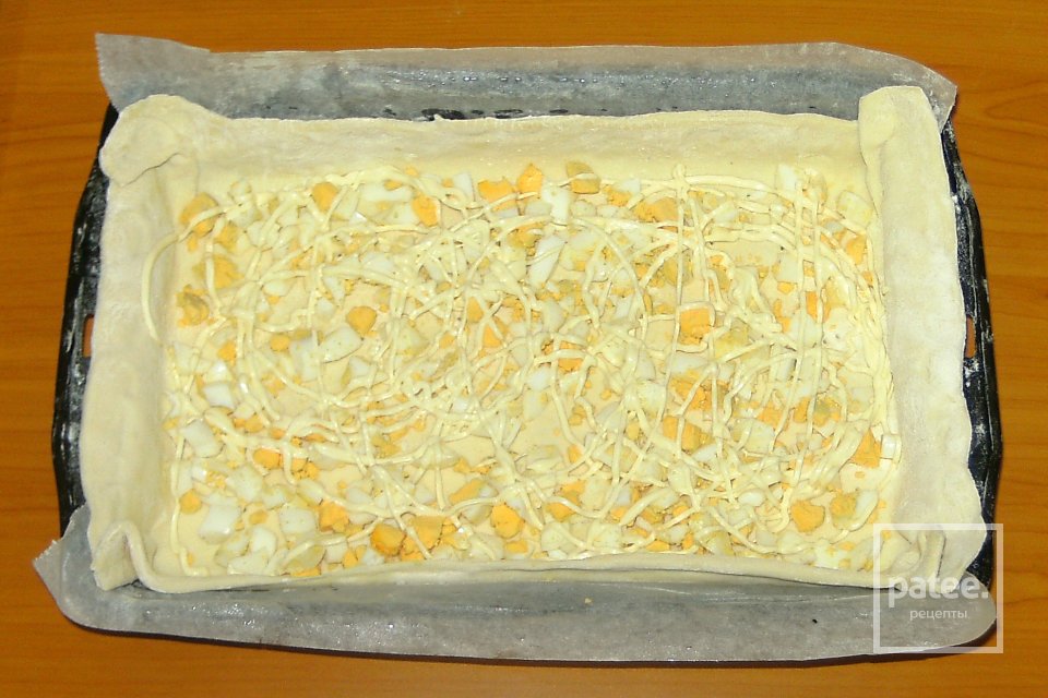 Слоеный пирог с сардинами - Шаг 2