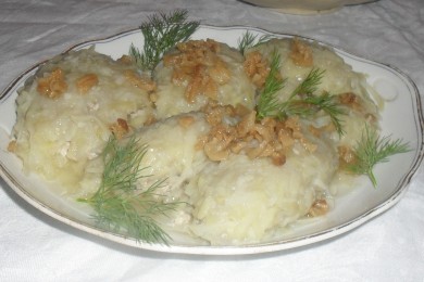 Рецепт Цепелинай с мясом