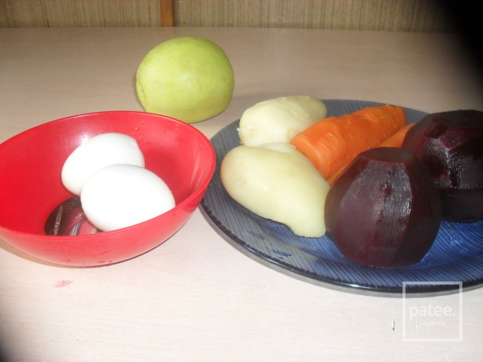 Селедочка под "шубой" - Шаг 1