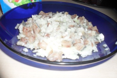 Селедочка под "шубой" - приготовление