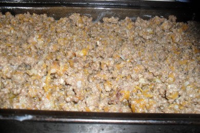 Картофельная запеканка с мясом - приготовление