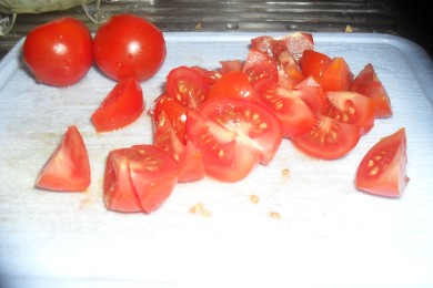 Паста с моцареллой - приготовление